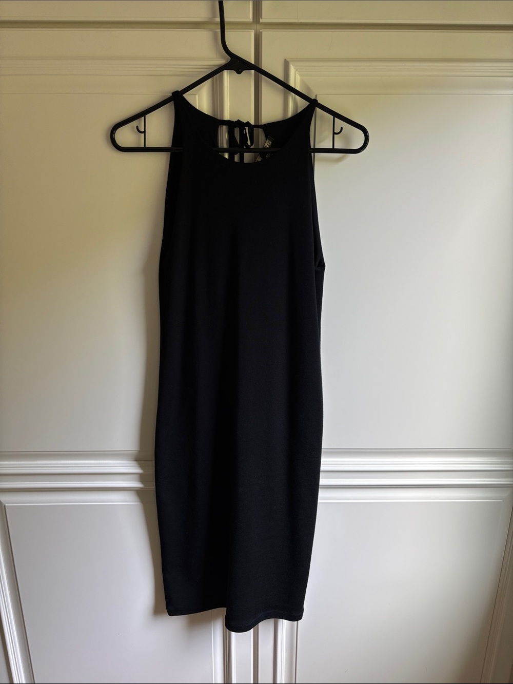 Classic Black Ralph Lauren Sleeveless Halter Dress